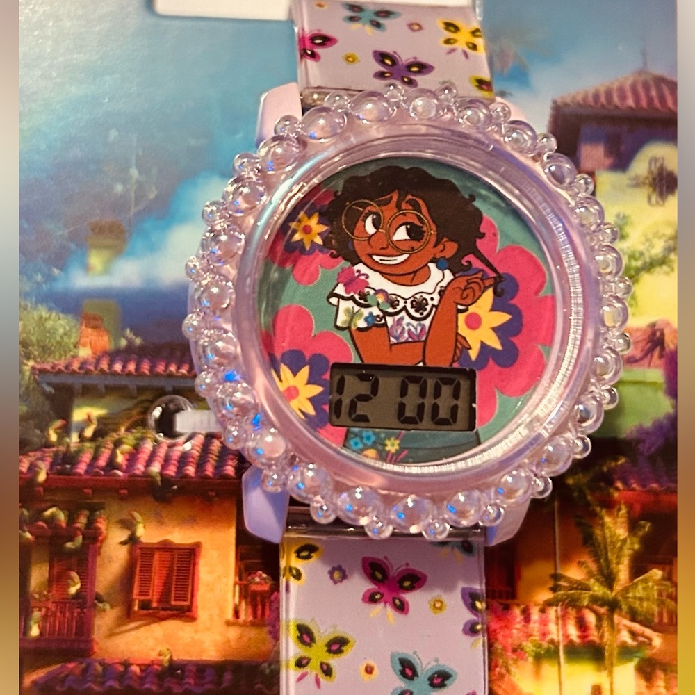 Girls, Disney Encanto LCD Wrist Watch